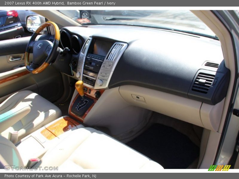 Bamboo Green Pearl / Ivory 2007 Lexus RX 400h AWD Hybrid