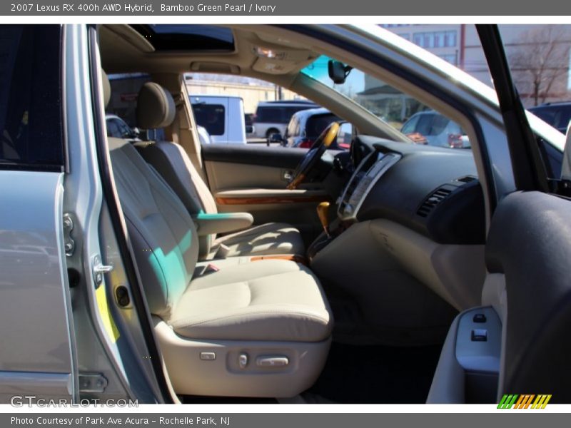 Bamboo Green Pearl / Ivory 2007 Lexus RX 400h AWD Hybrid