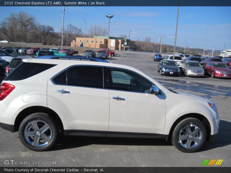 Summit White / Jet Black 2015 Chevrolet Equinox LTZ AWD