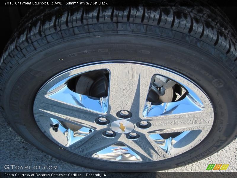 Summit White / Jet Black 2015 Chevrolet Equinox LTZ AWD