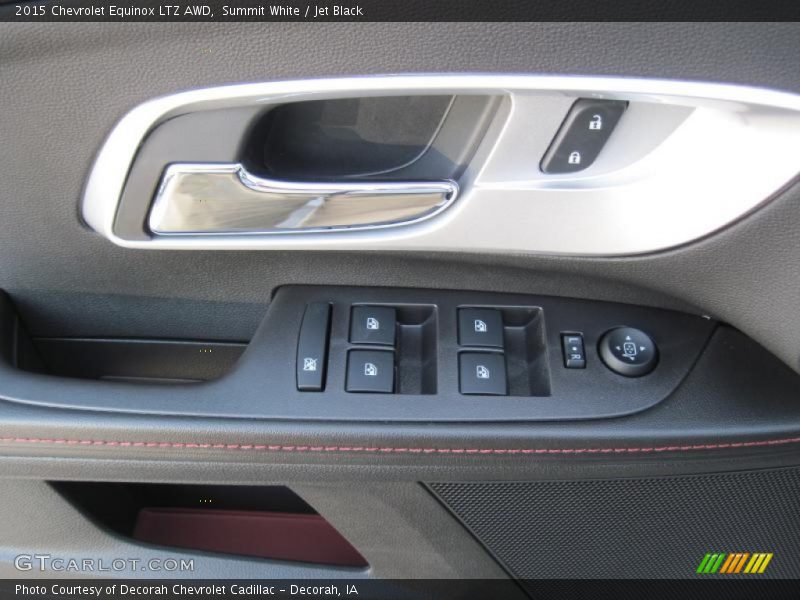 Summit White / Jet Black 2015 Chevrolet Equinox LTZ AWD