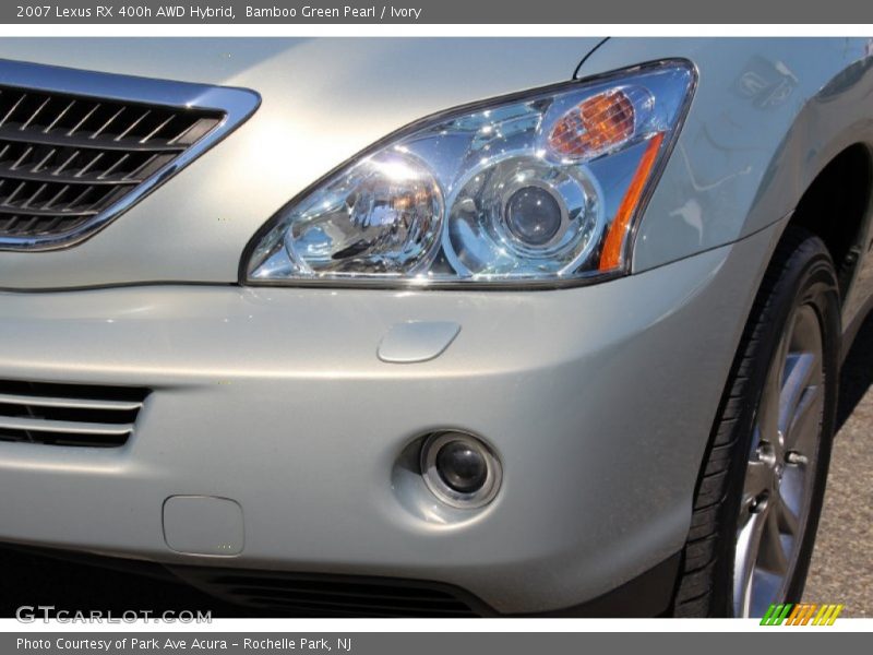 Bamboo Green Pearl / Ivory 2007 Lexus RX 400h AWD Hybrid