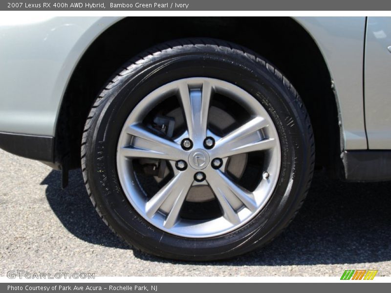 Bamboo Green Pearl / Ivory 2007 Lexus RX 400h AWD Hybrid