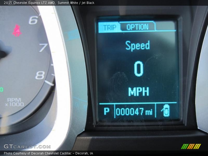 Summit White / Jet Black 2015 Chevrolet Equinox LTZ AWD