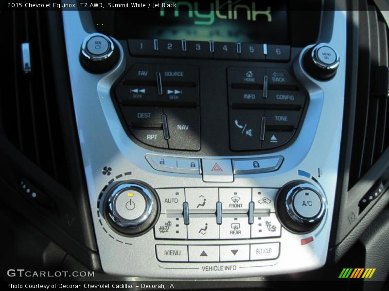 Summit White / Jet Black 2015 Chevrolet Equinox LTZ AWD