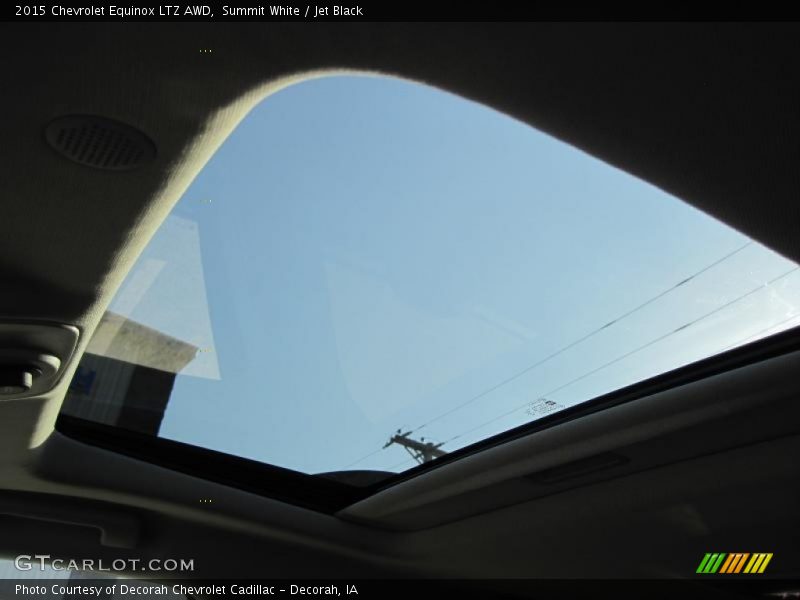 Summit White / Jet Black 2015 Chevrolet Equinox LTZ AWD