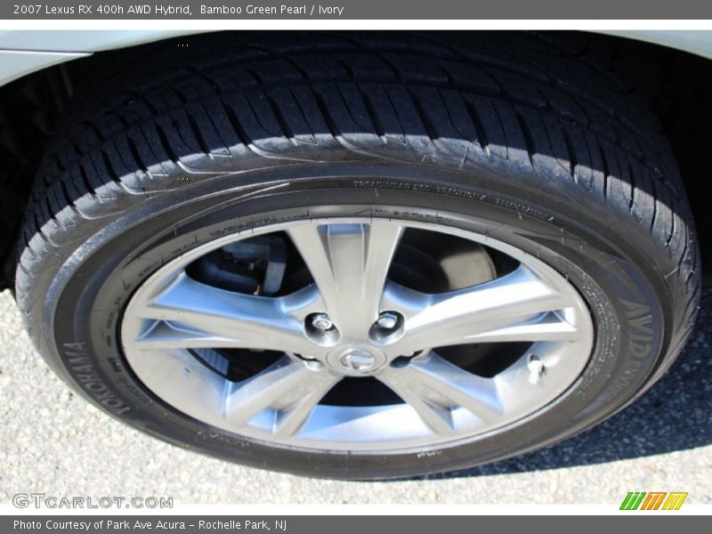 Bamboo Green Pearl / Ivory 2007 Lexus RX 400h AWD Hybrid