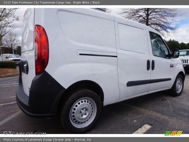 Bright White / Black 2015 Ram ProMaster City Tradesman Cargo Van