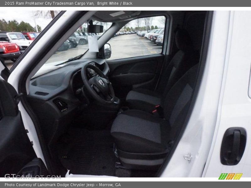 Bright White / Black 2015 Ram ProMaster City Tradesman Cargo Van