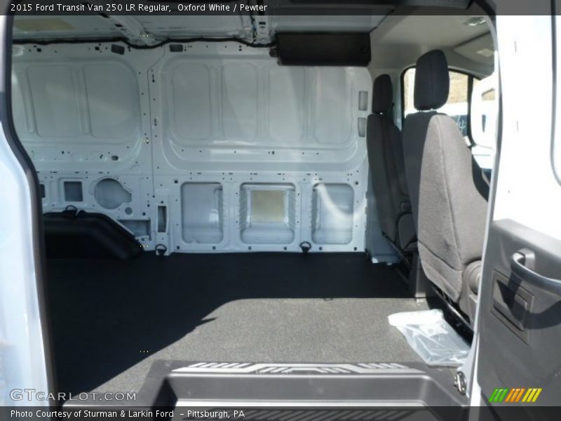 Oxford White / Pewter 2015 Ford Transit Van 250 LR Regular