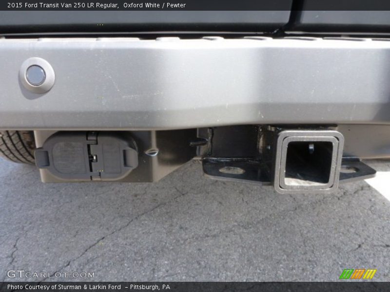 Oxford White / Pewter 2015 Ford Transit Van 250 LR Regular