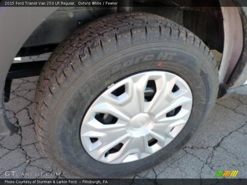 Oxford White / Pewter 2015 Ford Transit Van 250 LR Regular