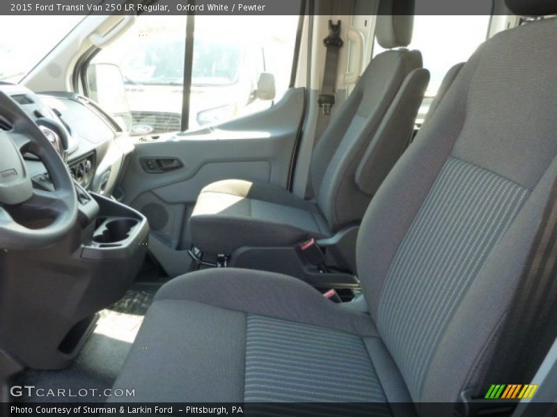 Oxford White / Pewter 2015 Ford Transit Van 250 LR Regular