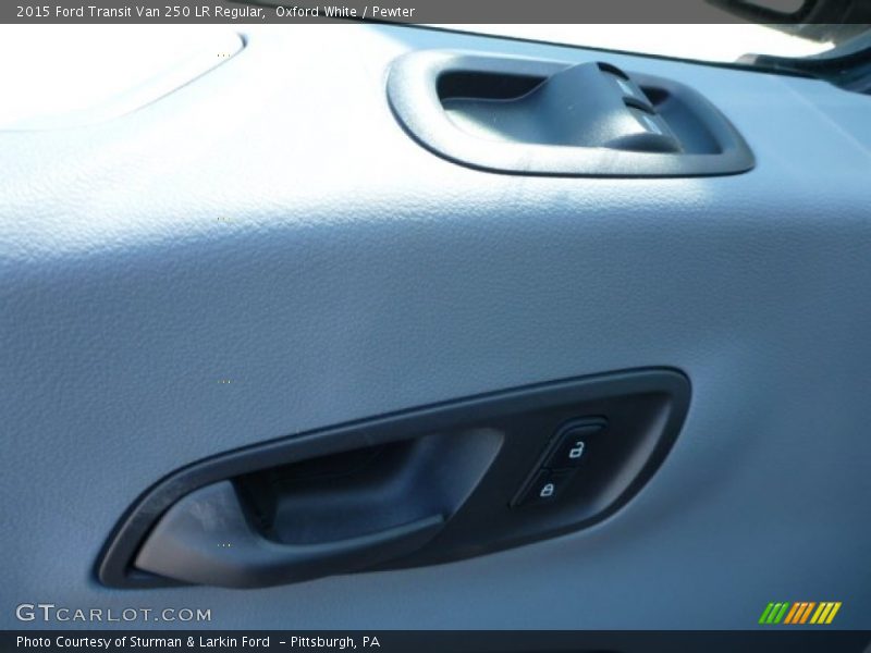 Oxford White / Pewter 2015 Ford Transit Van 250 LR Regular