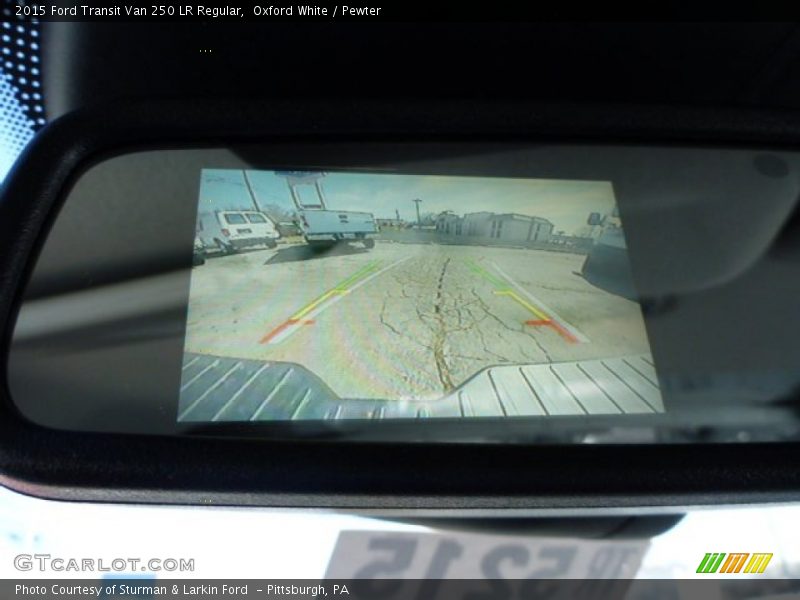 Oxford White / Pewter 2015 Ford Transit Van 250 LR Regular