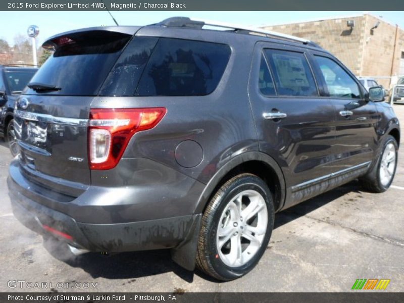Magnetic / Charcoal Black 2015 Ford Explorer Limited 4WD