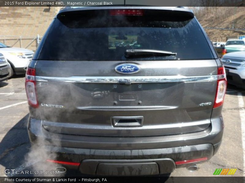 Magnetic / Charcoal Black 2015 Ford Explorer Limited 4WD