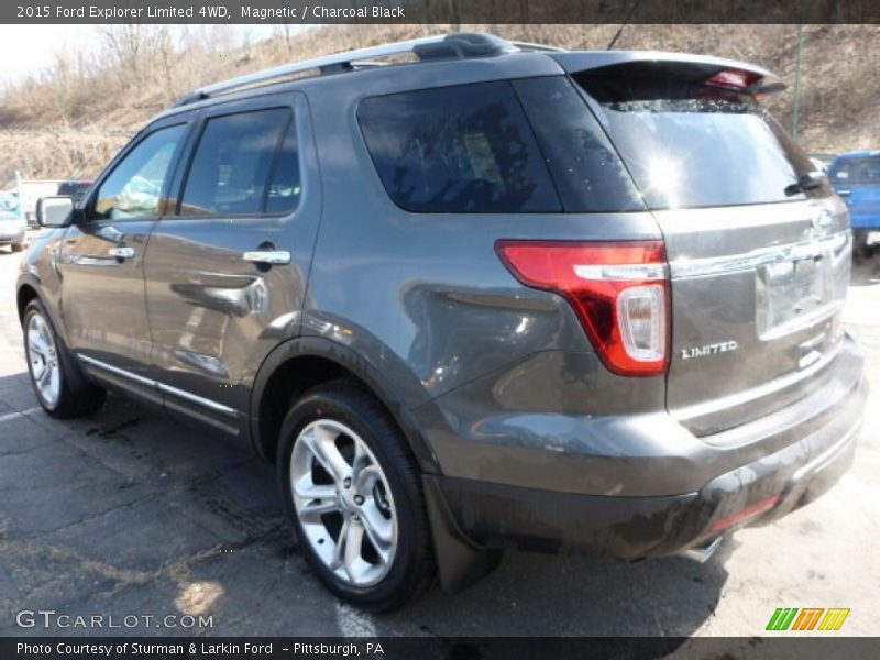 Magnetic / Charcoal Black 2015 Ford Explorer Limited 4WD