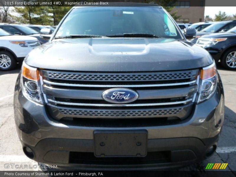 Magnetic / Charcoal Black 2015 Ford Explorer Limited 4WD