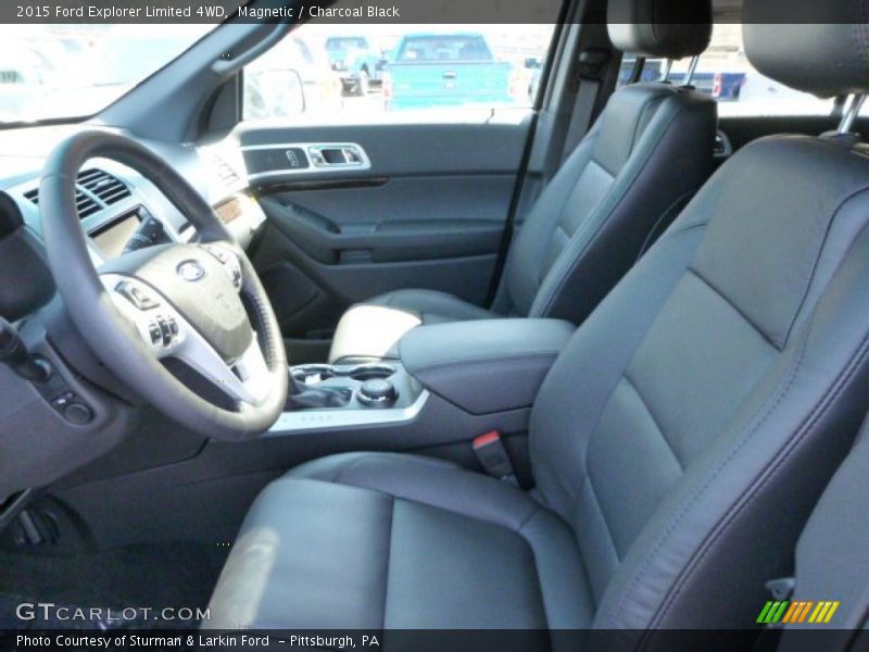 Magnetic / Charcoal Black 2015 Ford Explorer Limited 4WD