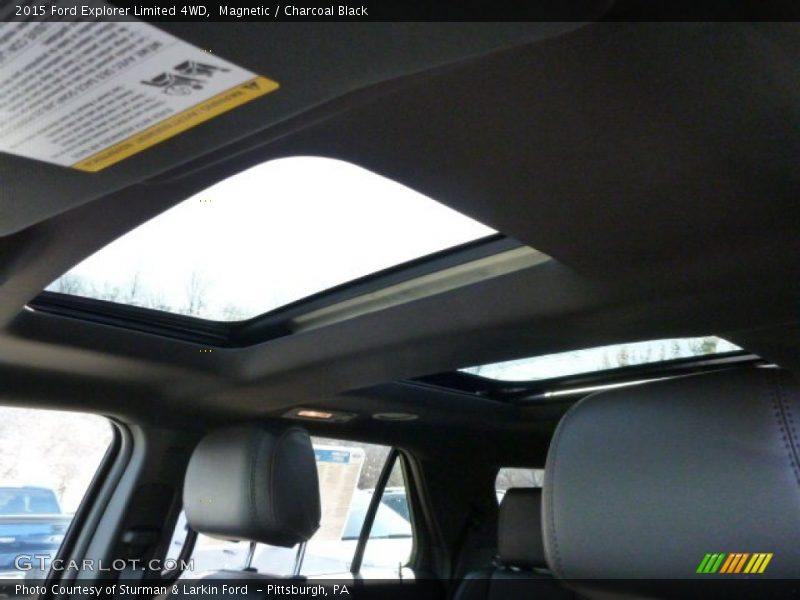 Magnetic / Charcoal Black 2015 Ford Explorer Limited 4WD