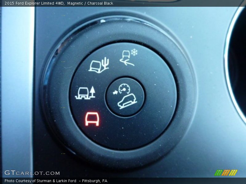 Magnetic / Charcoal Black 2015 Ford Explorer Limited 4WD