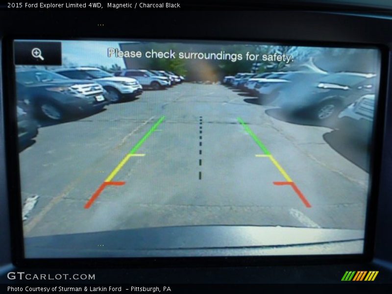 Magnetic / Charcoal Black 2015 Ford Explorer Limited 4WD