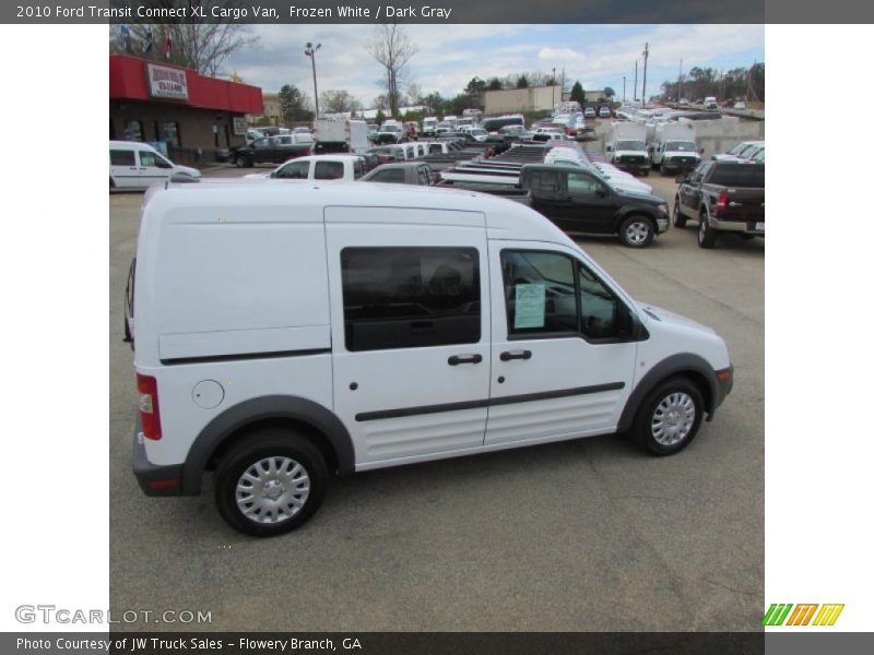 Frozen White / Dark Gray 2010 Ford Transit Connect XL Cargo Van