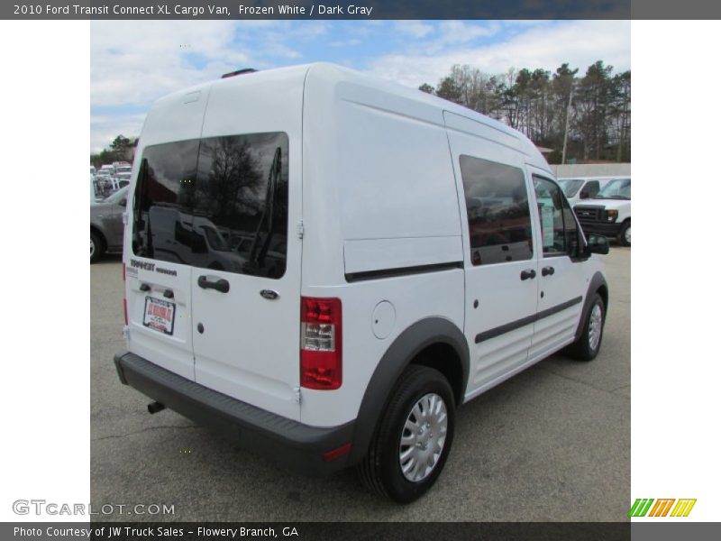 Frozen White / Dark Gray 2010 Ford Transit Connect XL Cargo Van