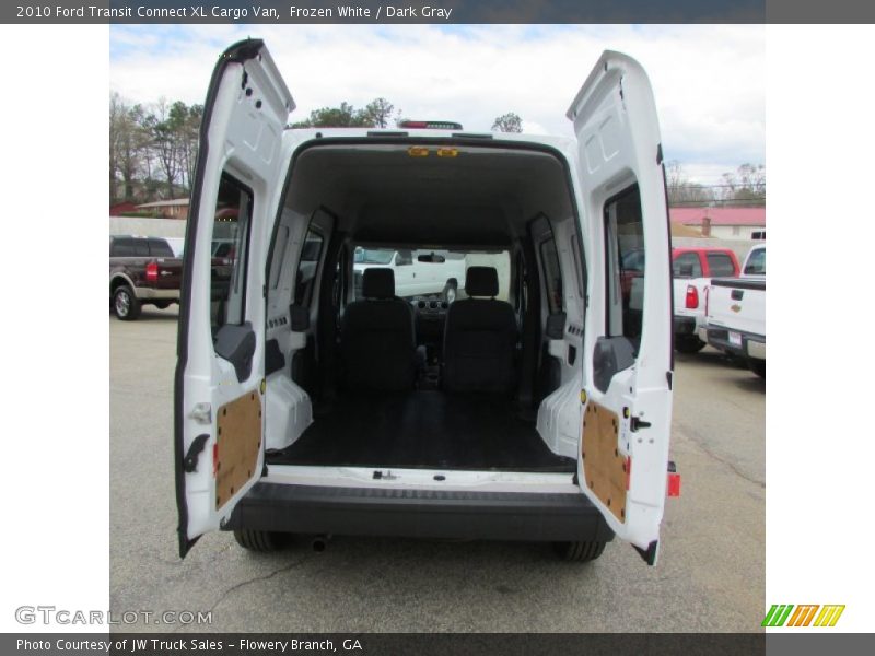 Frozen White / Dark Gray 2010 Ford Transit Connect XL Cargo Van