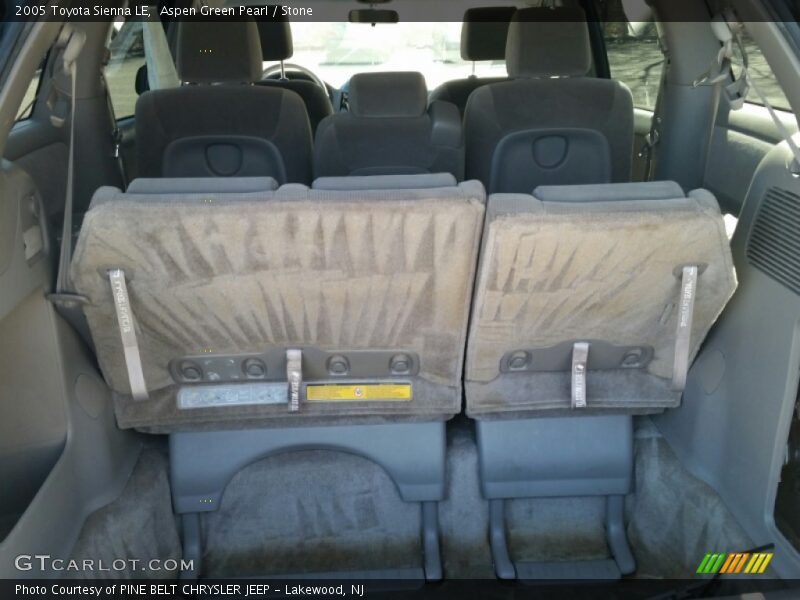 Aspen Green Pearl / Stone 2005 Toyota Sienna LE
