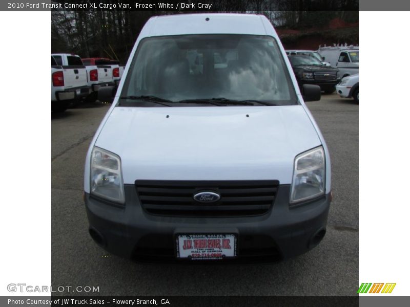 Frozen White / Dark Gray 2010 Ford Transit Connect XL Cargo Van