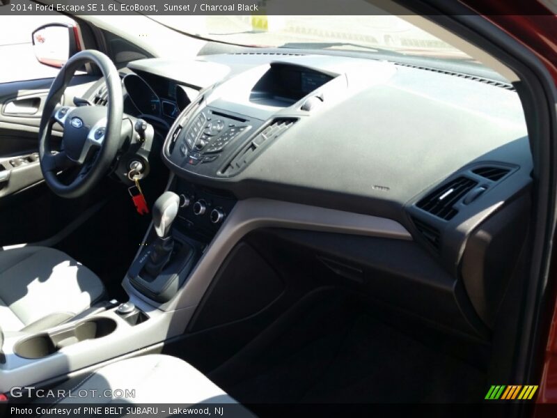 Sunset / Charcoal Black 2014 Ford Escape SE 1.6L EcoBoost
