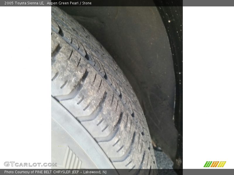 Aspen Green Pearl / Stone 2005 Toyota Sienna LE