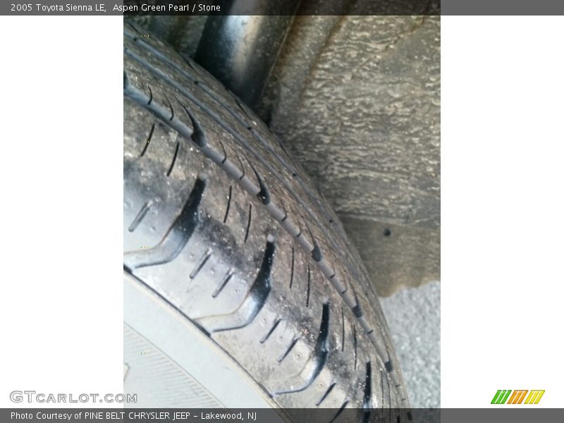 Aspen Green Pearl / Stone 2005 Toyota Sienna LE