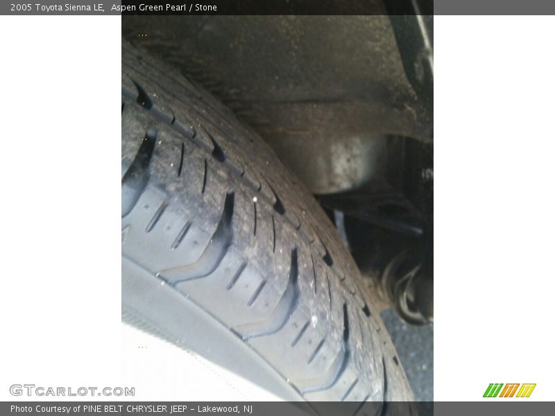 Aspen Green Pearl / Stone 2005 Toyota Sienna LE