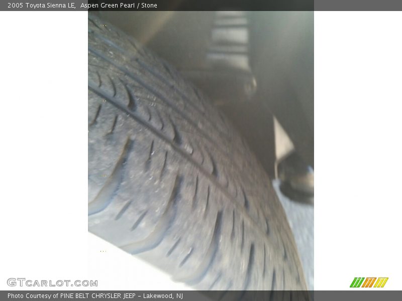 Aspen Green Pearl / Stone 2005 Toyota Sienna LE