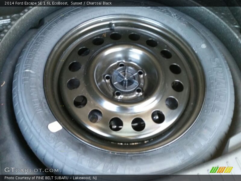 Sunset / Charcoal Black 2014 Ford Escape SE 1.6L EcoBoost