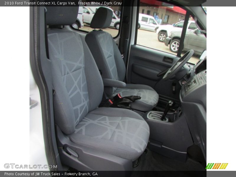 Frozen White / Dark Gray 2010 Ford Transit Connect XL Cargo Van