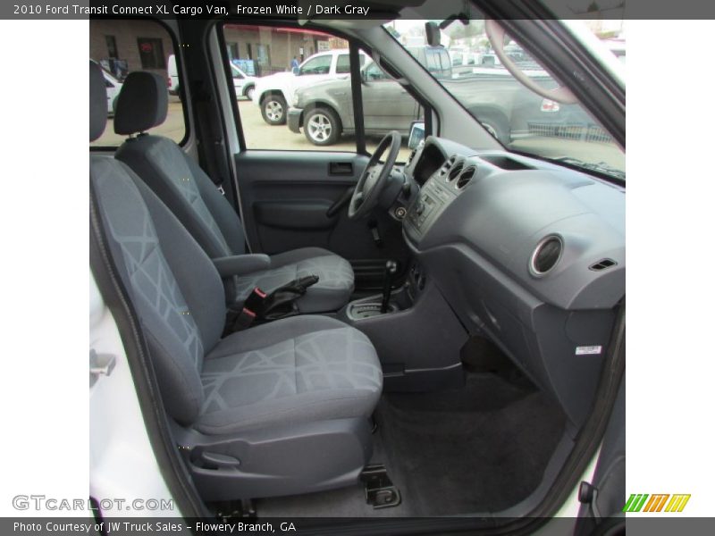 Frozen White / Dark Gray 2010 Ford Transit Connect XL Cargo Van
