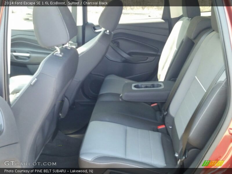 Sunset / Charcoal Black 2014 Ford Escape SE 1.6L EcoBoost