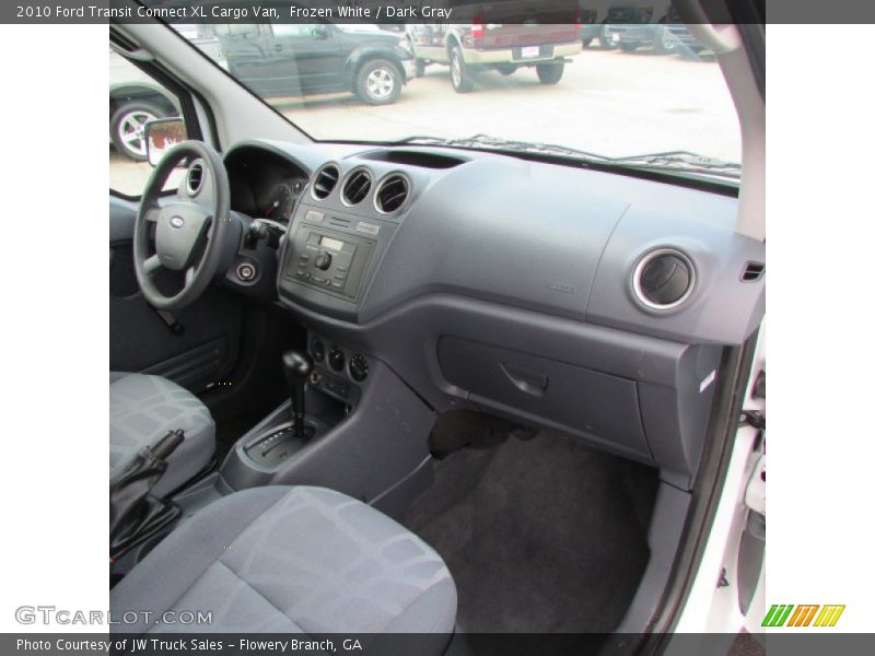 Frozen White / Dark Gray 2010 Ford Transit Connect XL Cargo Van