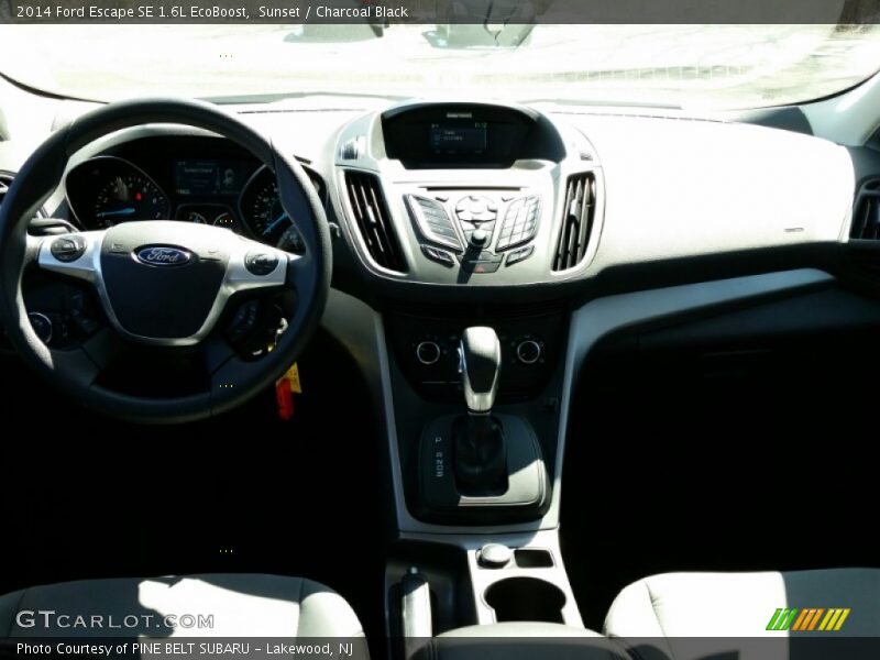 Sunset / Charcoal Black 2014 Ford Escape SE 1.6L EcoBoost