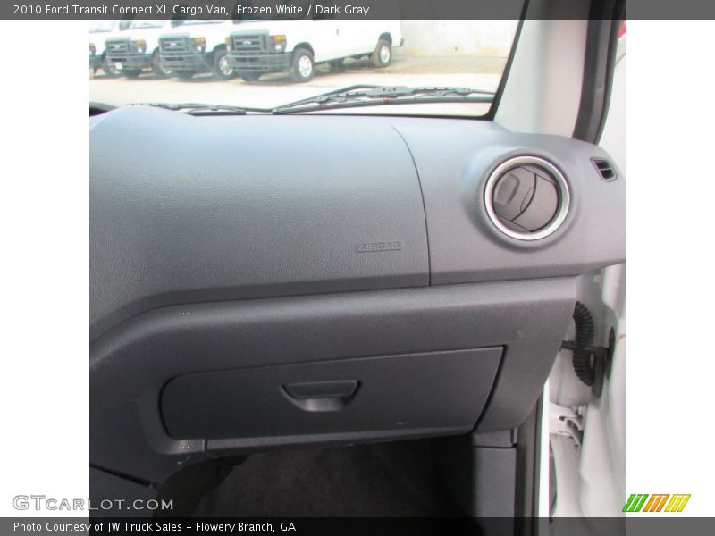 Frozen White / Dark Gray 2010 Ford Transit Connect XL Cargo Van