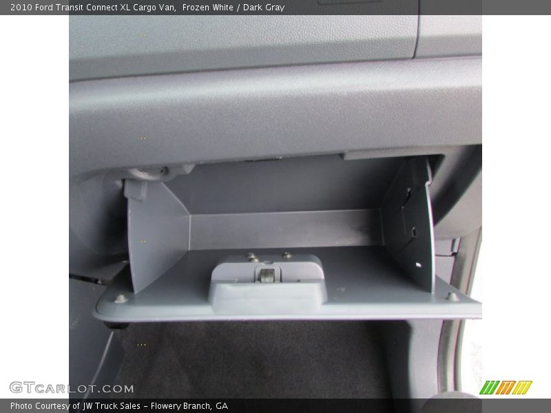 Frozen White / Dark Gray 2010 Ford Transit Connect XL Cargo Van