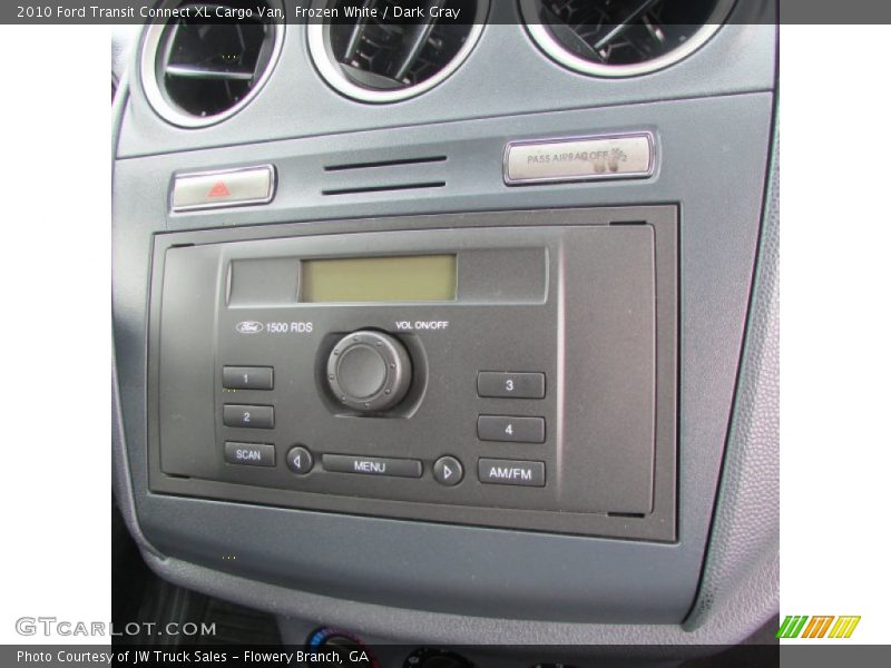 Frozen White / Dark Gray 2010 Ford Transit Connect XL Cargo Van