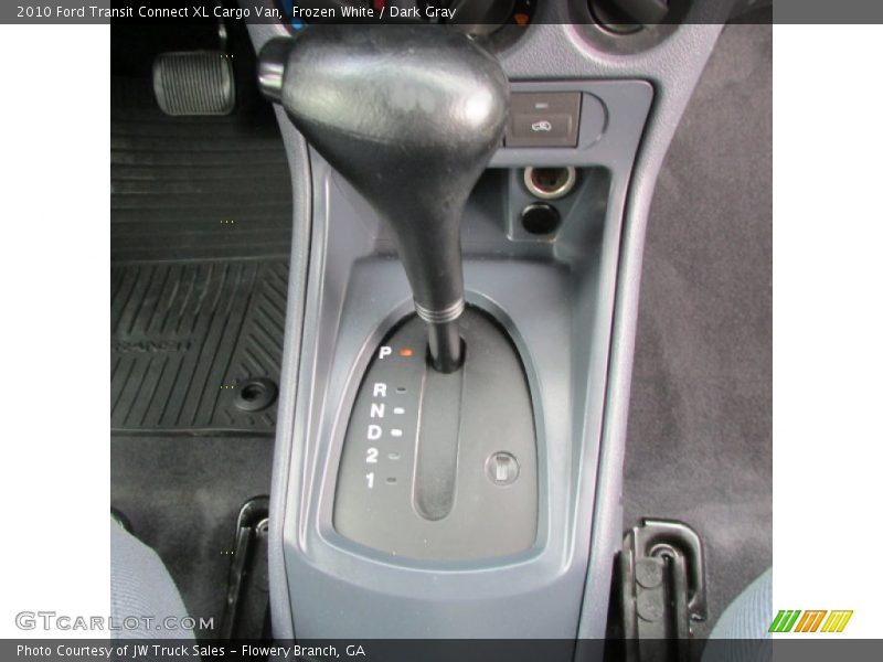 Frozen White / Dark Gray 2010 Ford Transit Connect XL Cargo Van