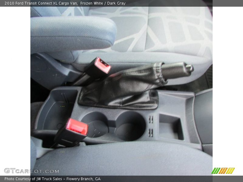 Frozen White / Dark Gray 2010 Ford Transit Connect XL Cargo Van