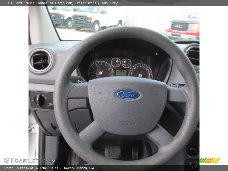 Frozen White / Dark Gray 2010 Ford Transit Connect XL Cargo Van