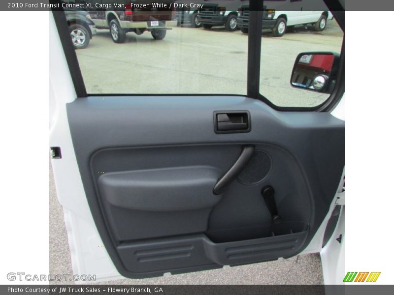 Frozen White / Dark Gray 2010 Ford Transit Connect XL Cargo Van